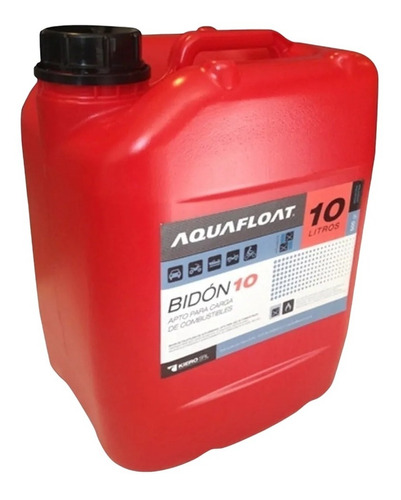 Bidon Para Combustible Aquafloat 10 Lts