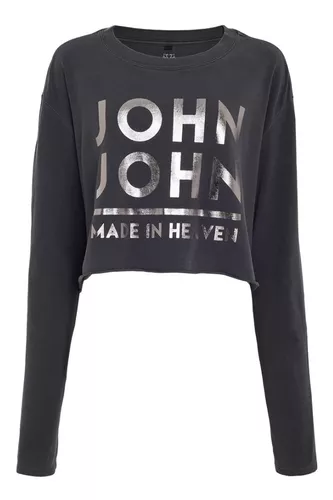Camiseta John John Get Over Yourself, Camiseta Feminina John John Nunca  Usado 43837657