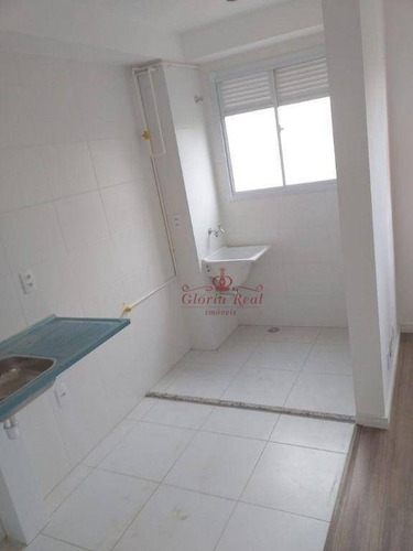 Imagem 3 de 7 de Apartamento Com 2 Dormitórios Para Alugar, 40 M² Por R$ 1.100,00/mês - Vila Zat - São Paulo/sp - Ap0711