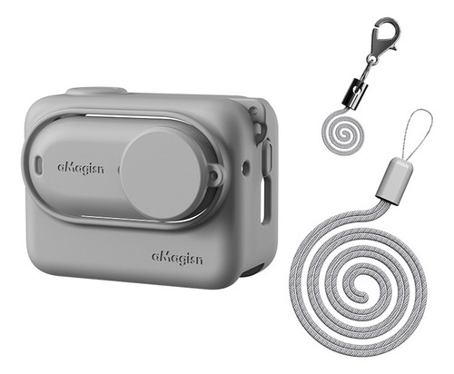 Capa Protetora De Silicone Para Corda De Pescoço Insta360 Go