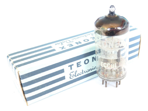 Bulbo 12at7 Ecc81 Mullard Teonex Hi-end Nuevo Nos