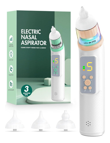 Aspirador Nasal Para Bebe, Succion Electrica De Nariz Para B