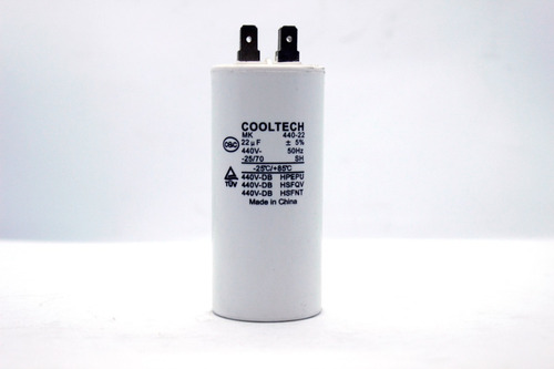 Capacitor Condensador 22uf Cooltech 440v 50hz