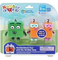 Comprar Set De Figuras Muñecos Number Blocks Terribles 2 Y 4