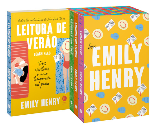 Box Emily Henry, De Emily Henry. Editorial Verus, Tapa Mole, Edición 1 En Português, 2024