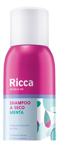 Shampoo A Seco Menta Cuca Fresca Ricca 150ml