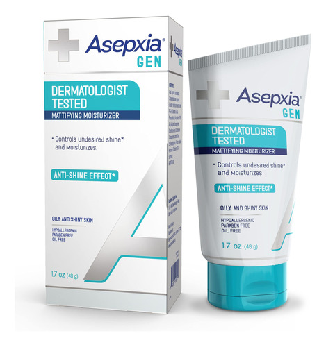 Asepxia Gen Crema Matificante Hidratante Para Piel Grasa, Ne