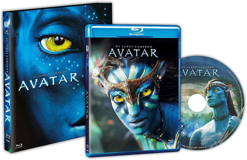 Blu-ray Avatar - Edição Especial Enluvada - Dublado Original