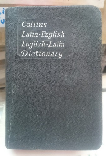 Collins Latin Gem Dictionary. Latin-inglés / Inglés-l&-.