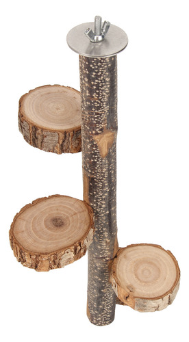Soporte De Plataforma De Madera Para Colgar Pájaros, Troncos