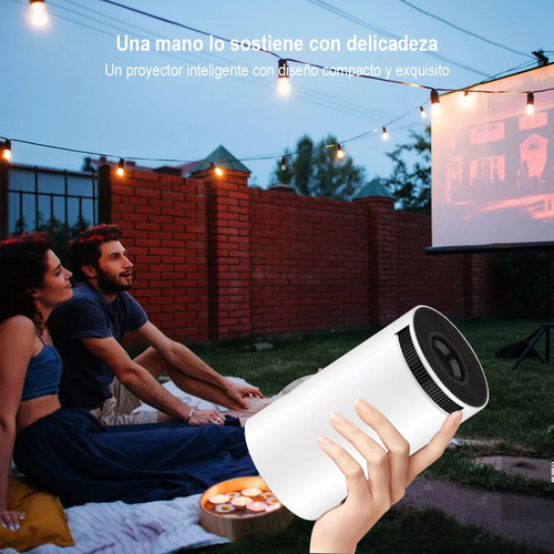 Proyector Profesional Wohingo Proyector Portatil 4k Android Wifi Hy300 1080p Proyector Smart Tv 10000 Lm Smart Tv Color Blanco Mini Proyector
