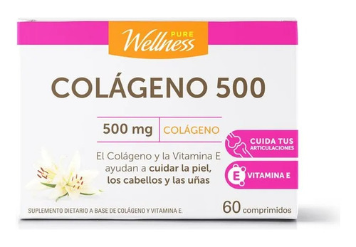 Colageno 500 - Suplemento Dietario - 60 Comprimidos