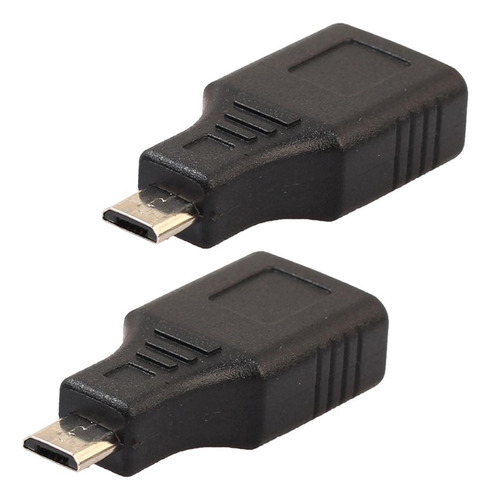 2 Piezas De Adaptadores Otg A Usb 2 Para Android Móvil