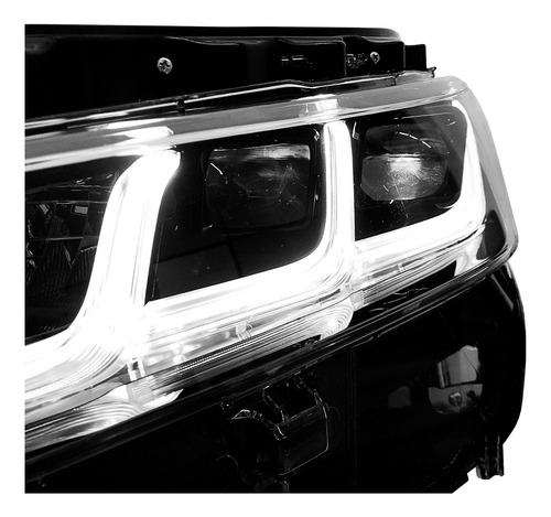 Par Farol Elétrico Hilux Sw4 C/ Led 21 22 23 2024 Diamond