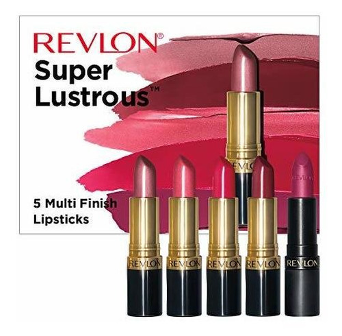 Lápiz Labial Revlon Super Lustrous, Color De Labios Multiaca
