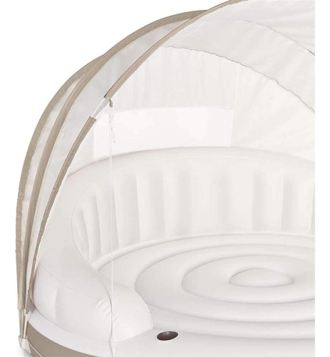 Cama Flotante Intex Alberca Lago Hasta 200kg Con Portavasos