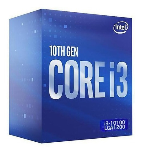 Procesador Intel Core I3 10ma 3.60ghz  Con Graficas 