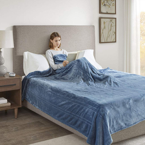 Manta Eléctrica Beautyrest Reina Microfibra Calentada