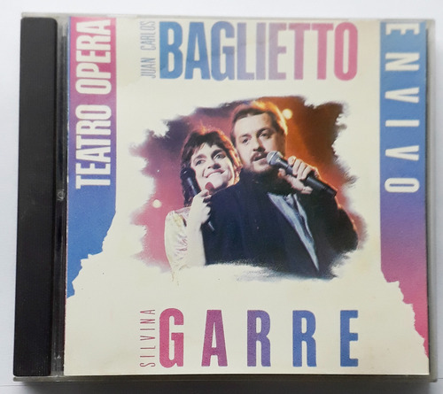 J C Baglietto - S Garre - En Vivo Canada (Usado)