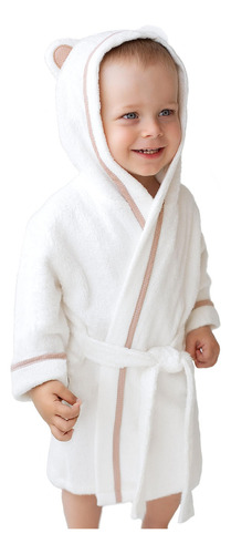Premium Soft Bath Robe For Baby - Rayon From Organic Bamboo
