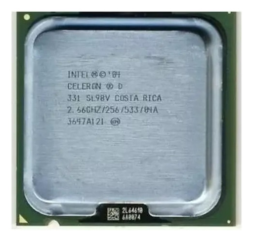 Procesador Intel Celeron D 331 2.6ghz Sl98v (18) (Usado)