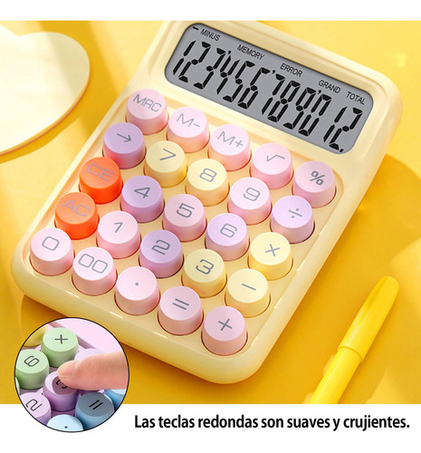 Calculadora, Calculadora De Mesa, Calculadora Básica De 12