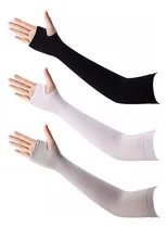 Comprar Mangas Deportivas De Compresión Ciclismo Protección Uv. Par.