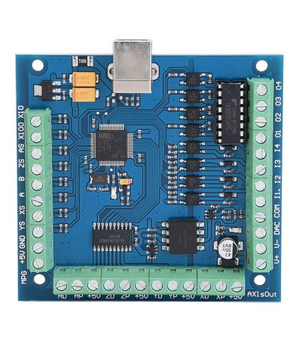 Mach3 Usb 4 Axis 100khz Cnc Motion Controller Breakout