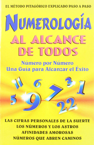 Libro: Numerology: Al Alcance De Todos (spanish Edition)