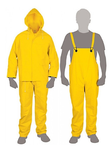 Conjunto Impermeable Talla Grande Truper 14419 Para Fumigar