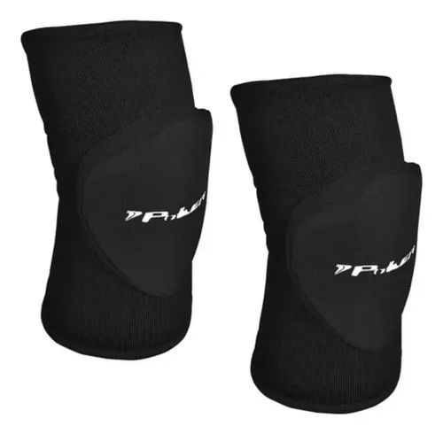 Joelheira Pro Indoor Poker Cor Preto Tamanho P