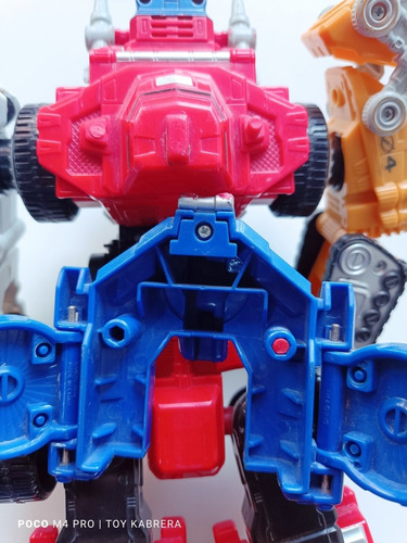 Overdrive Megazord 28 Cm Power Rangers Bandai 2006 (Usado)