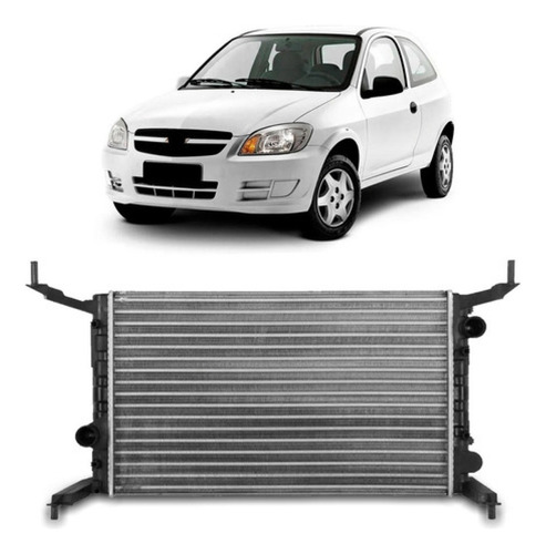 Radiador Celta Prisma 2007 A 2015 1.0/1.4 Sem Ar Manual