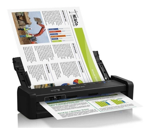 Escáner Portátil Epson Workforce Es-300w 