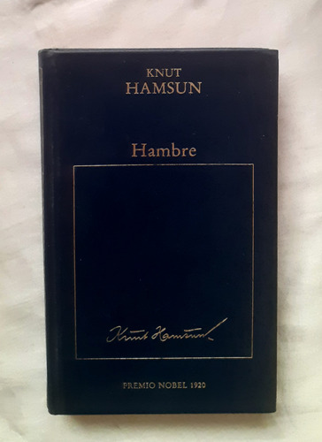 Hambre Knut Hamsun Libro Original Oferta Tapa Dura
