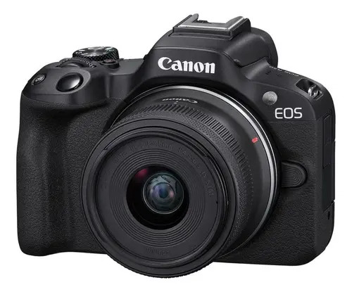 Cámara Mirrorless Canon EOS R50 Kit RF-S 18-45mm IS STM 4k