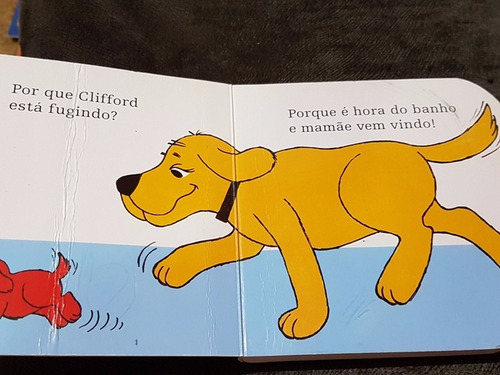 Livro Clifford - O Filhotinho Vermelho