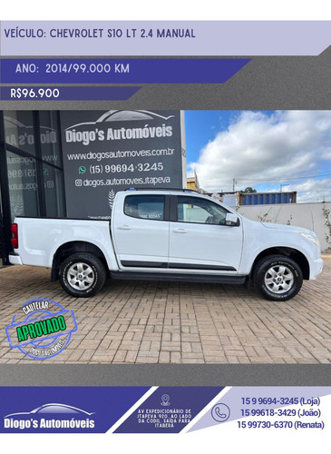 Chevrolet S10 2.4 Lt Cab. Dupla 4x2 Flex 4p