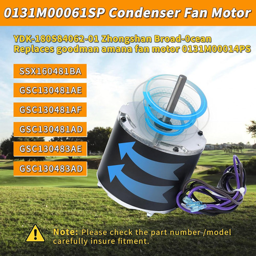 Actualización 0131m00061sp Ydk-180s84062-01 Motor De Ventila