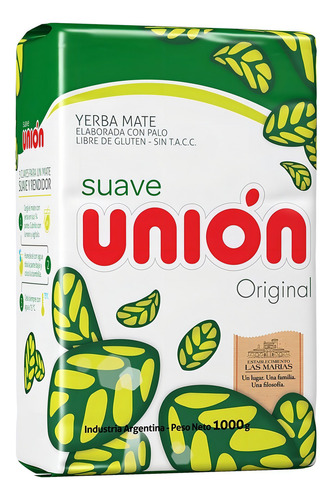 Yerba Mate Union Original C/p 1/1 Kg.