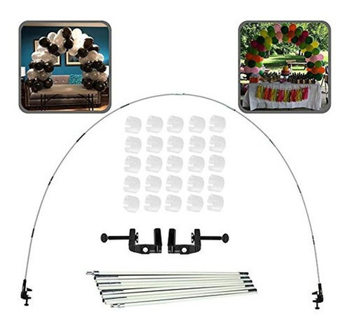 Kit De Arco De Globo De Mesa De Diferentes Tamaños