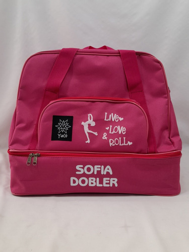 Imagen 7 de 10 de Combo Bolso De Patin Artistico Cajon + Cubre Bota - Oferta -