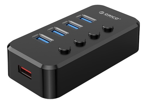 Hub Orico Usb 3.0 4 Portas Swu3-4a Com Carregador