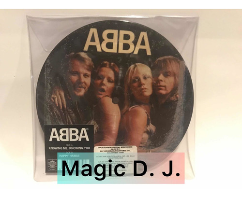 Abba Picture Disc Vinilo Knowing Me Knowing You Happy Hawaii