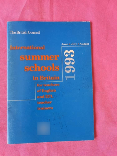 Book C - International Summer Schools In Britain - Study/aid