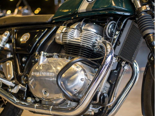 Imagen 24 de 25 de Royal Enfield Continental Gt British Green Reserva Ya