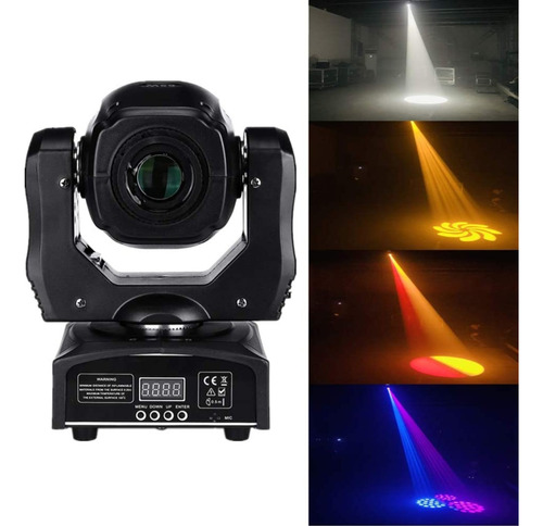 Mini Cabeza Led Móvil Spot 30w C/u Para Dmx. Pack 2