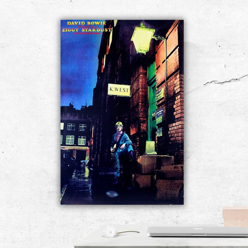 Poster Tipo Cartelera David Bowie 90x60cm Envio Gratis