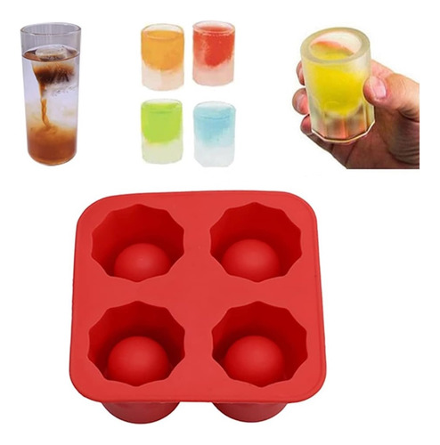 Molde Silicón Shot Caballitos Tipo Vasos Tequileros Shots
