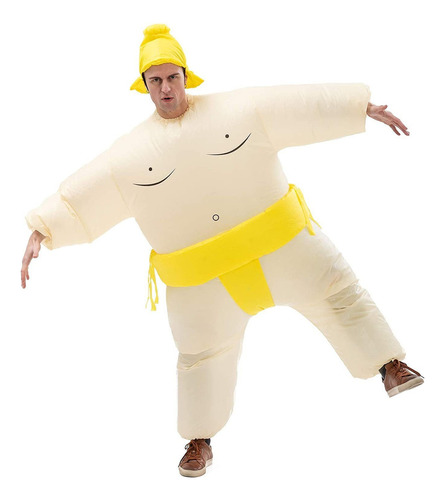 Disfraz Inflable Luchador De Sumo Fiesta Halloween